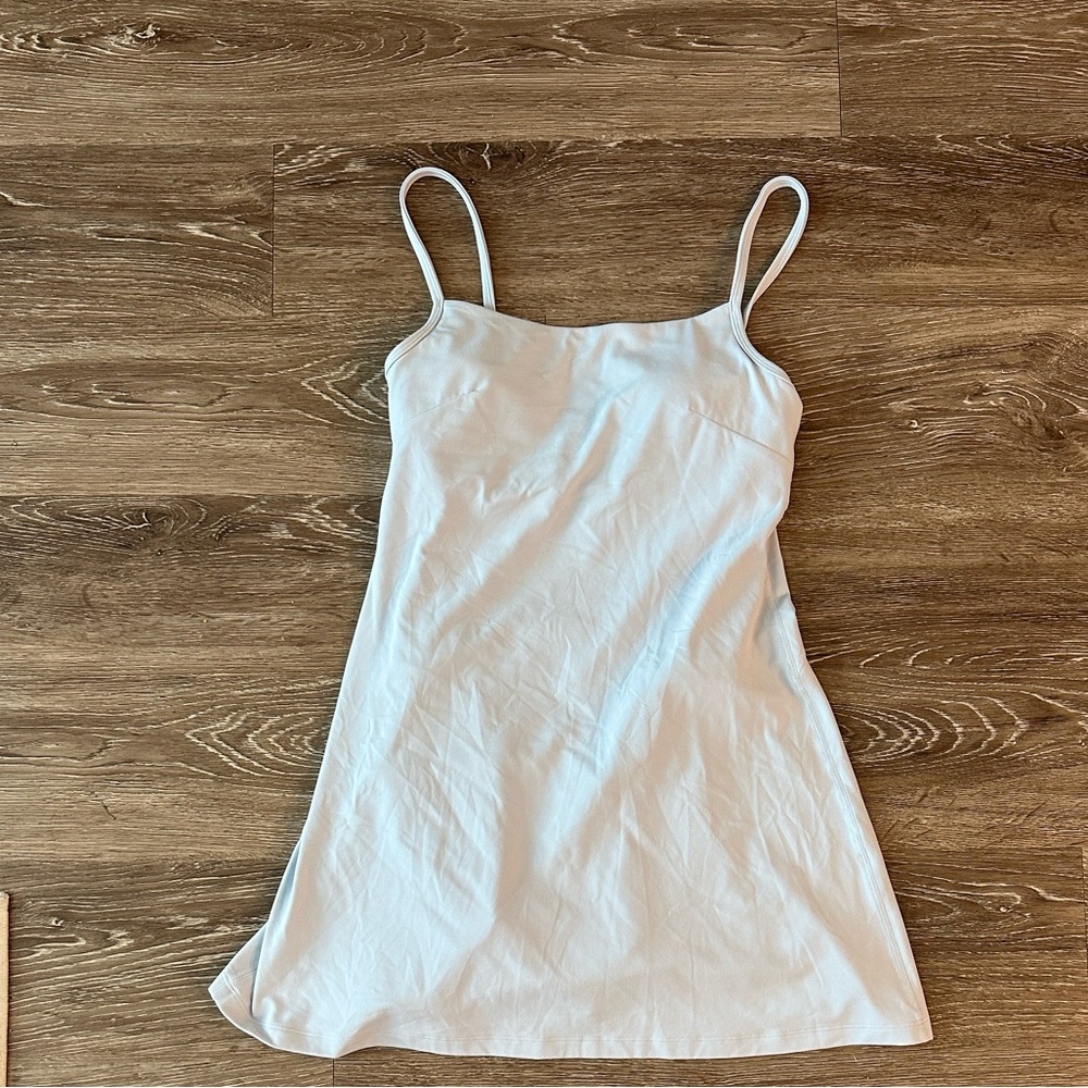 lululemon athletica White Spaghetti-Strap Mini Dress